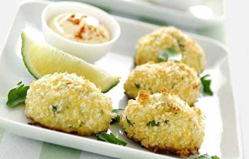 Boulettes de poisson et pommes de terre