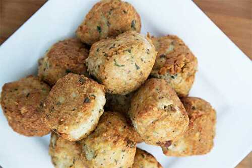 Boulettes de poulet au carré frais