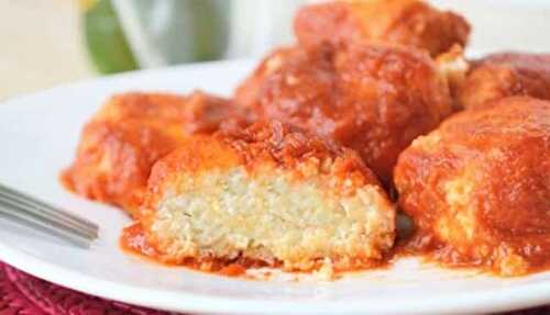 Boulettes de ricotta à la sauce tomate au Thermomix
