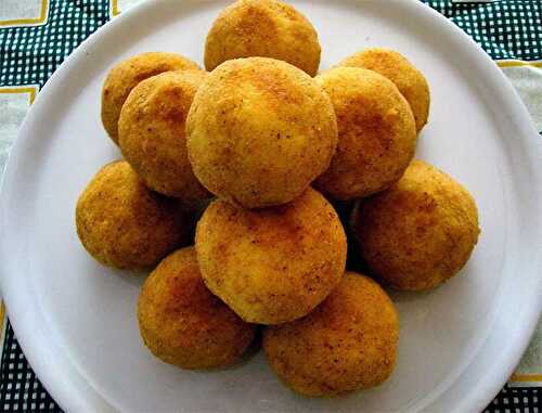 Boulettes de riz au potiron