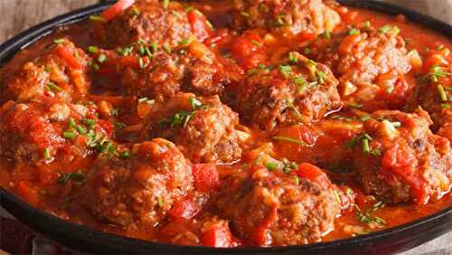 Boulettes de viande à la sauce tomate