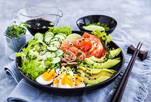 Bowl au saumon ultra gourmand et anti-gaspi