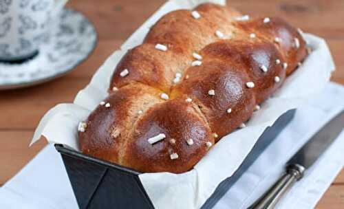 Brioche à la crème fraîche au Thermomix