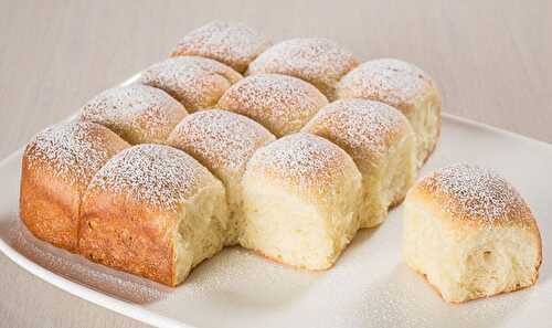 Brioche Buchty à la crème fraîche au Thermomix