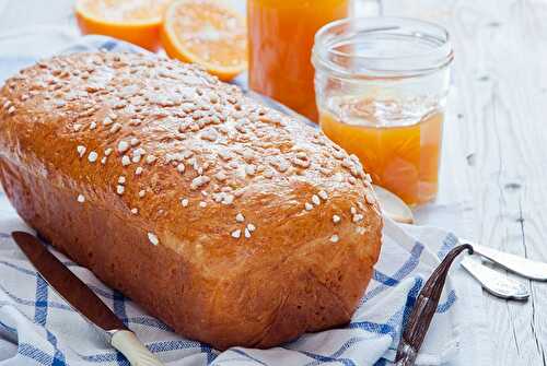 Brioche facile au jus d'orange