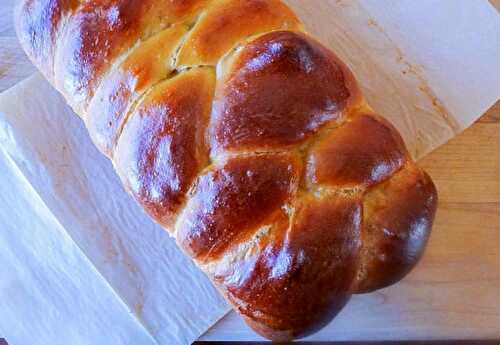 Brioche Sans Beurre et Sans Oeufs au Thermomix