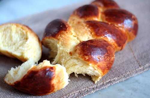 Brioche tressée au Thermomix