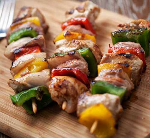 Brochettes au four