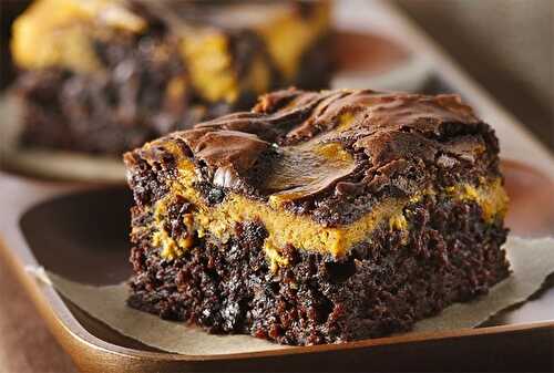 Brownies aux noix et courge