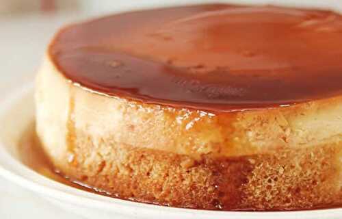 Cake au flan caramel au Thermomix