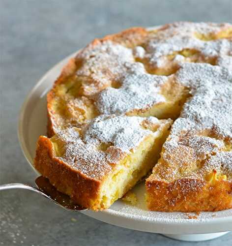 Cake aux pommes et yaourt