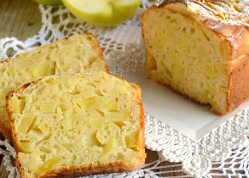 Cake Léger aux Pommes et au Yaourt