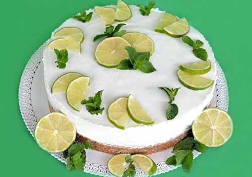 Cheesecake Mojito avec Thermomix