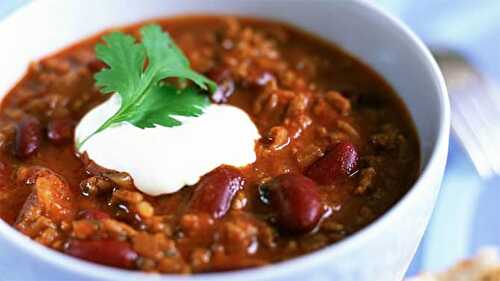 Chili con carne original au Thermomix