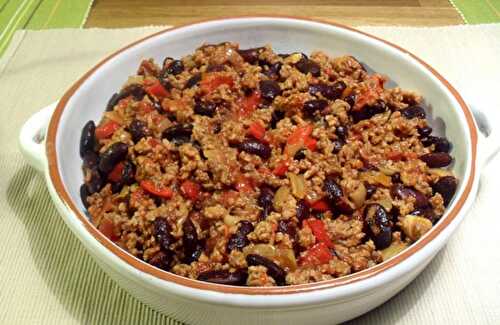 Chili con carne pour régime