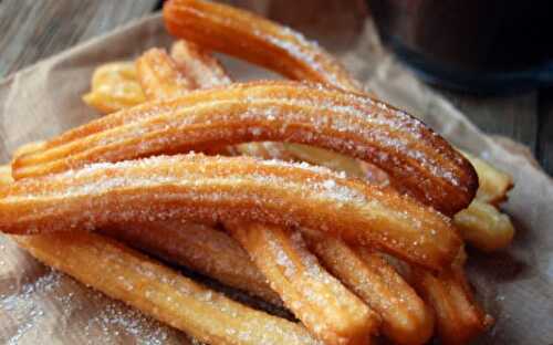 Churros ( ou chichis ) au Thermomix