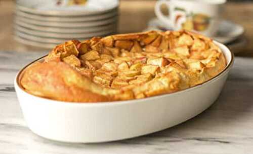 Clafoutis aux pommes et à la cannelle léger