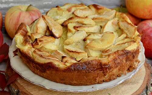 Clafoutis aux pommes et à la cannelle