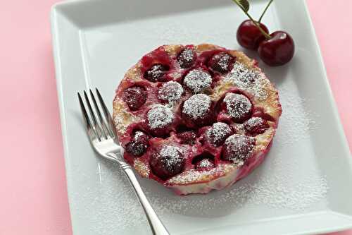 Clafoutis de cerises au micro-ondes