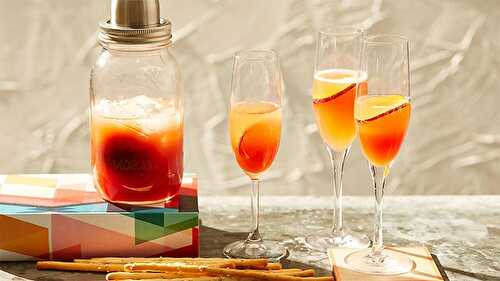 Cocktail Bellini au Thermomix