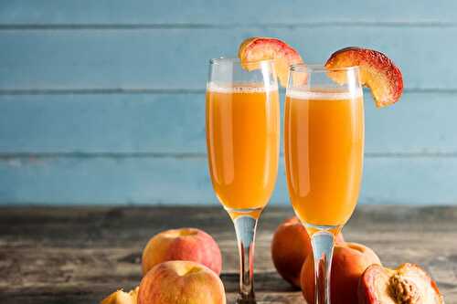 Cocktail Bellini de l'été au Thermomix