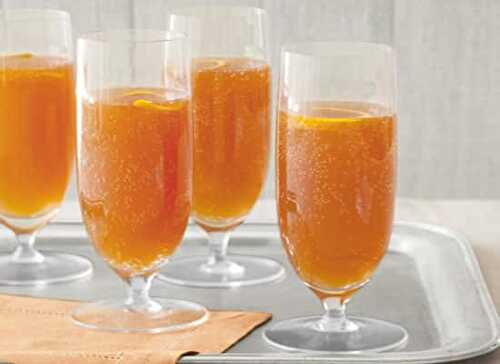 Cocktail Xeres, orange, et pomme avec Thermomix