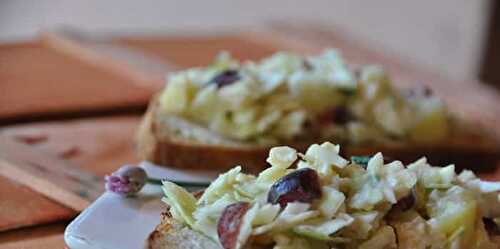 Coleslaw et cerises à tartiner avec Thermomix