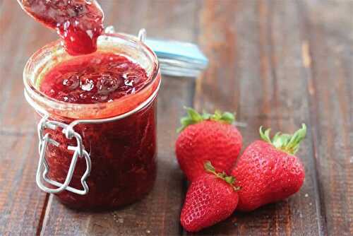 Confiture de fraise au Thermomix