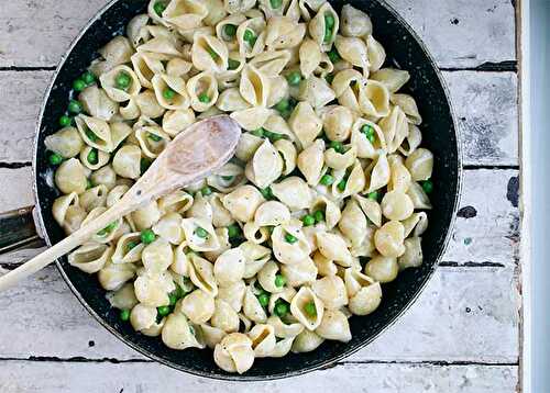 Coquillettes au poulet et Boursin