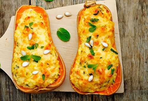 Courge Butternut farcie, la recette que vous devez absolument tester