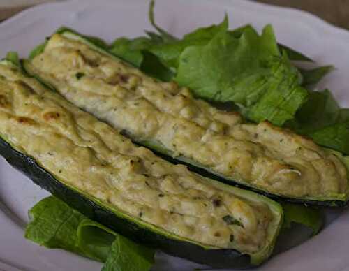 Courgettes Farcies au Thon et à la Ricotta