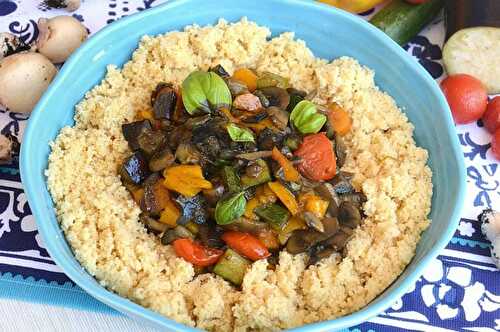 Couscous léger aux légumes WW