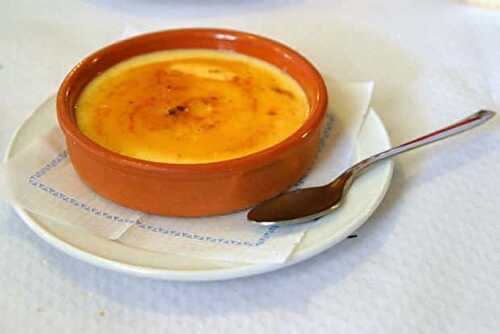 Crème brûlée légère