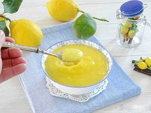 Crème de citron ou Lemon curd avec Thermomix