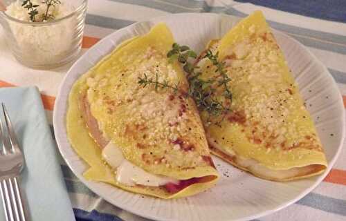 Crêpes croque-monsieur