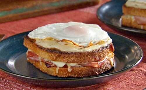 Croque Madame léger