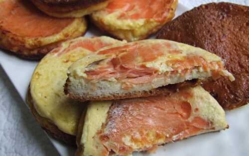 Croque-quiche léger au saumon WW