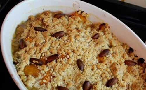 Crumble Léger aux Abricots WW