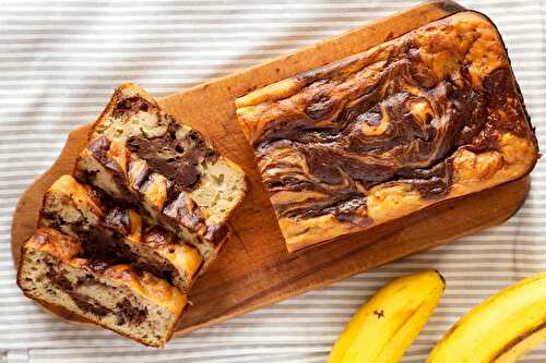 Délicieuse combinaison : Gâteau au chocolat et banane !