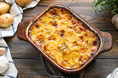 Délicieux gratin de légumes d'hiver