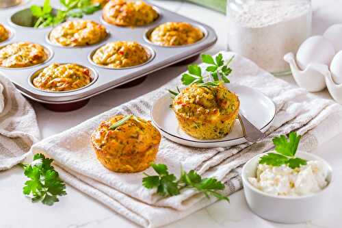 Délicieux muffins salés au fromage avec Thermomix, parfaits pour l’apéro !