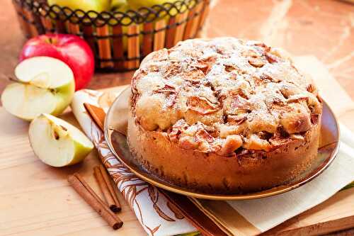 Dessert léger et sain : Le gâteau aux pommes sans gluten