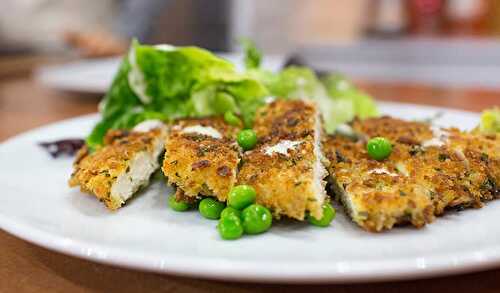 Escalope de poulet aux petits pois avec Cookéo