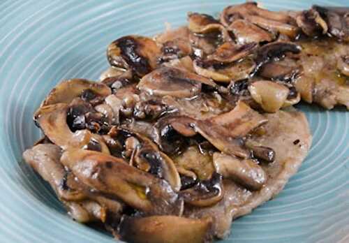 Escalope de Veau aux Champignons