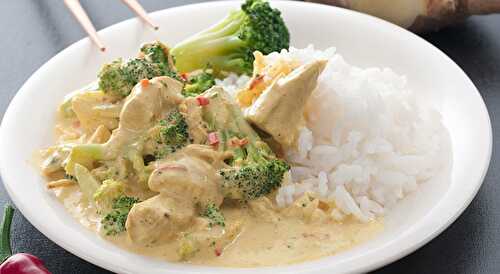 Escalopes de poulet à la crème au Boursin