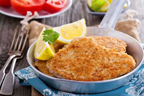 Escalopes de poulet aux pommes de terre