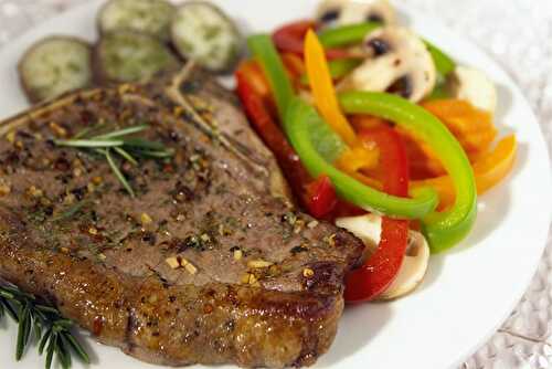 Escalopes de veau à l’ail