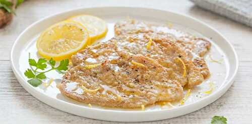 Escalopes de veau au citron