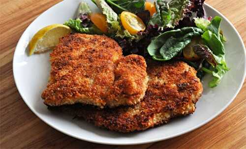 Escalopes de veau pannées