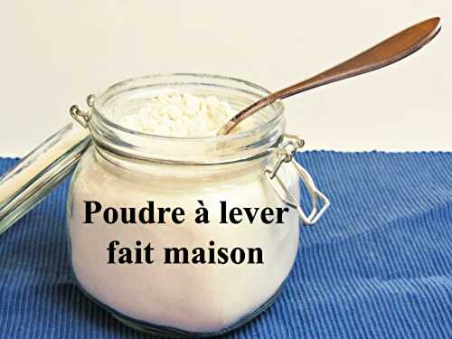 Faire sa propre poudre à lever avec Thermomix